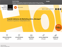 Tablet Screenshot of ideatica.net